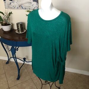 Ava & Viv Twist Front Top 1X